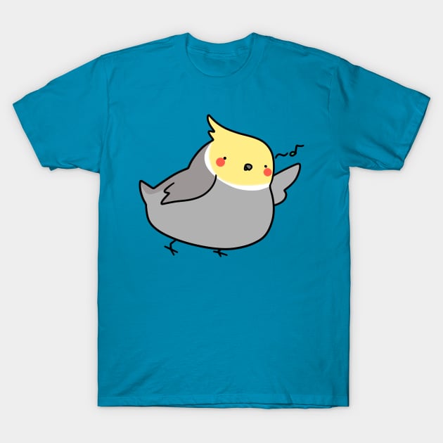 Singing Cockatiel T-Shirt by saradaboru